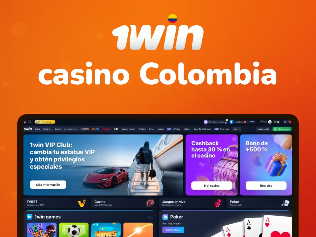 1win Colombia: Casino en Línea y Apuestas Deportivas con Bono